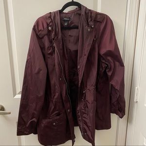 Plus Size Rain Jacket